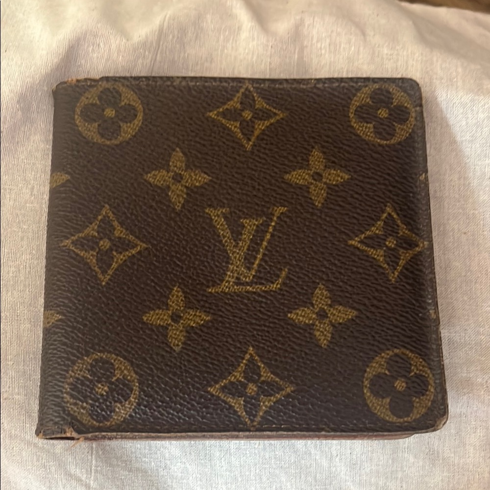 Vintage Louis Vuitton Brown Monogram Wallet